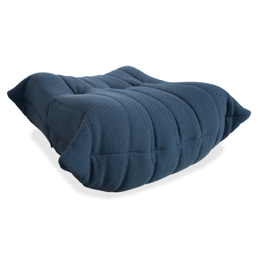Ligne Roset Togo Hocker Stoff Blau Petrol