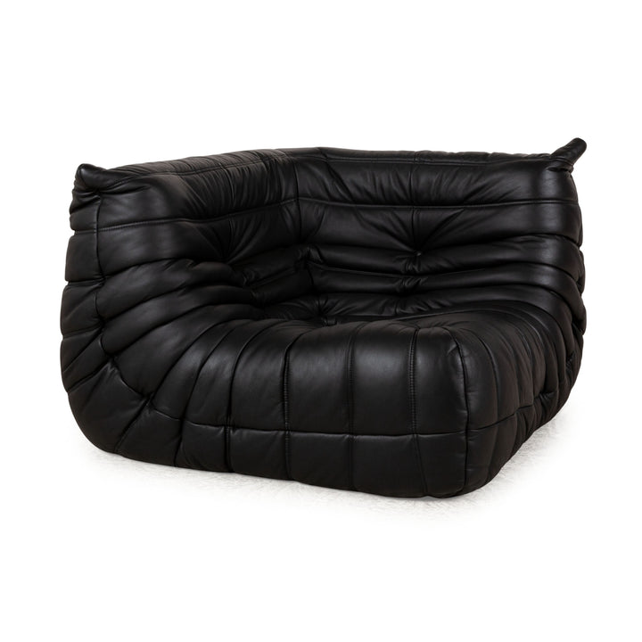 ligne roset Togo Leather Armchair Black