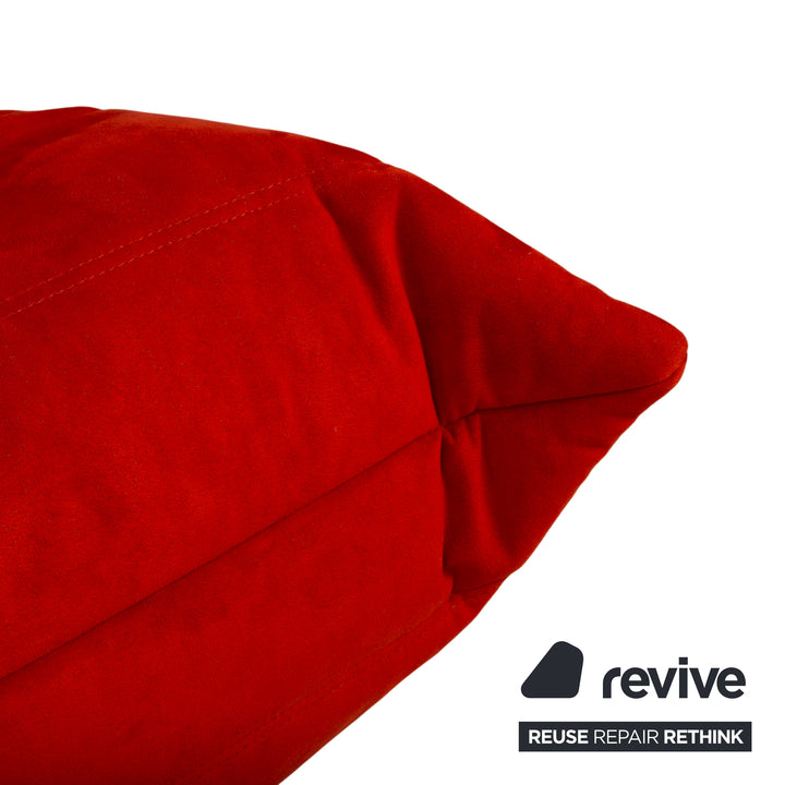 Ligne Roset Togo Stoff Dreisitzer Rot Sofa Couch