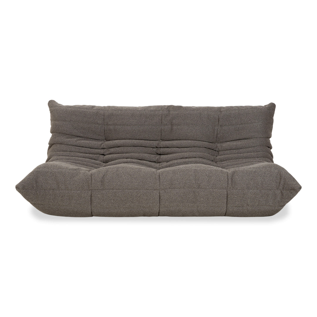 Ligne Roset Togo Dreisitzer Sofa Stoff Grau Couch Neubezug