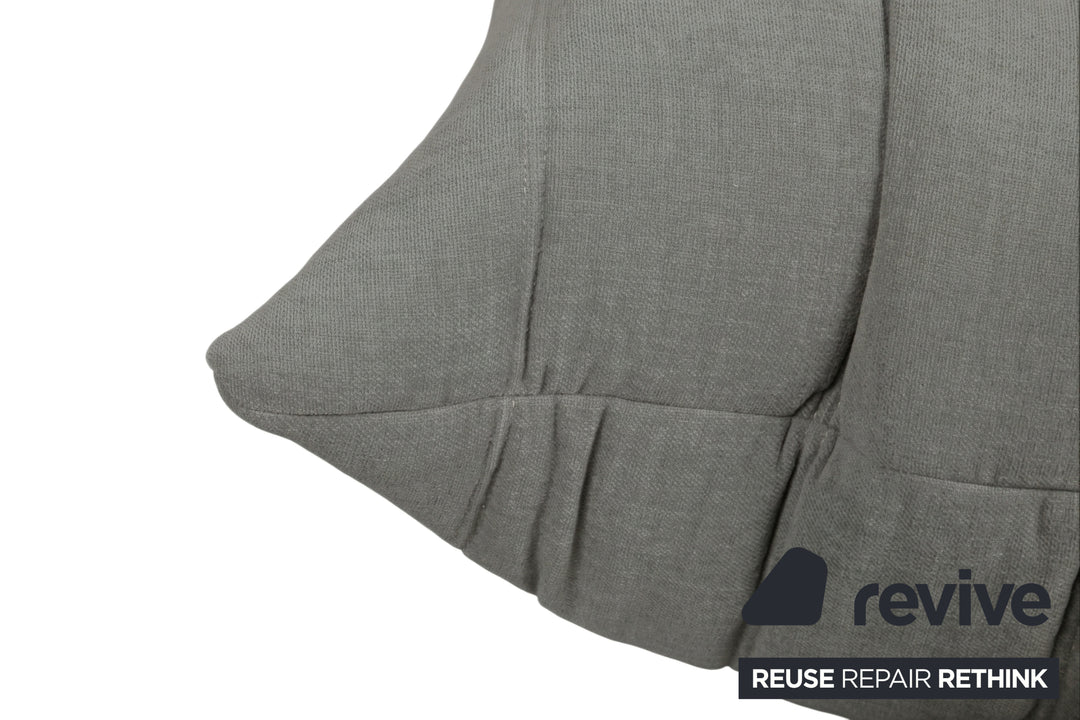 Ligne Roset Togo Pouf en tissu, housse neuve anthracite