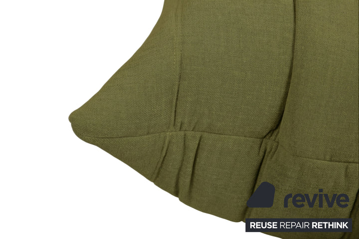 Ligne Roset Togo Stoff Hocker Neubezug Olicgrün