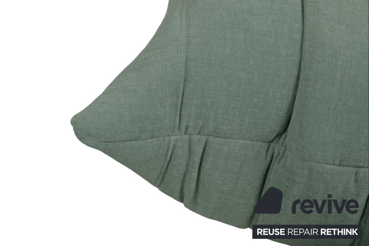 Ligne Roset Togo Stoff Hocker Neubezug Salbeigrün