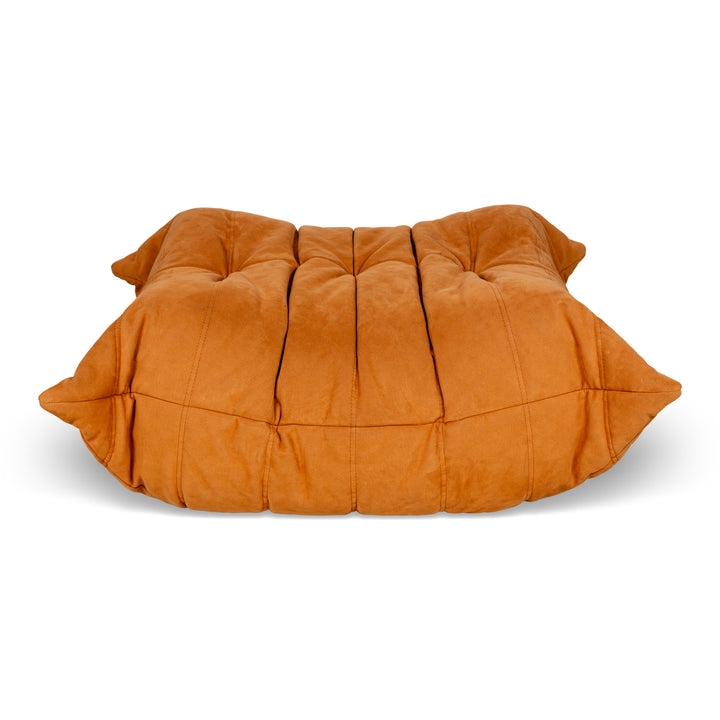 Ligne Roset Togo Fabric Stool Orange