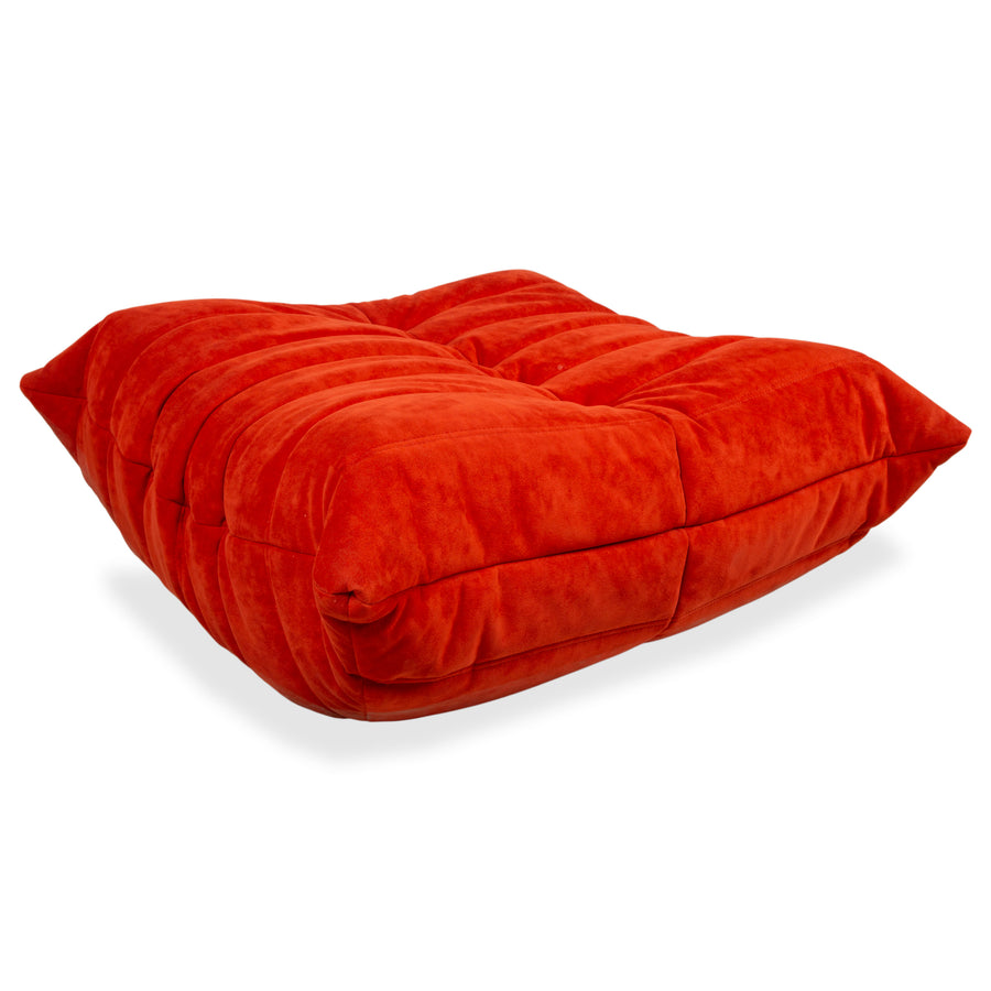 Ligne Roset Togo Stoff Hocker Rot