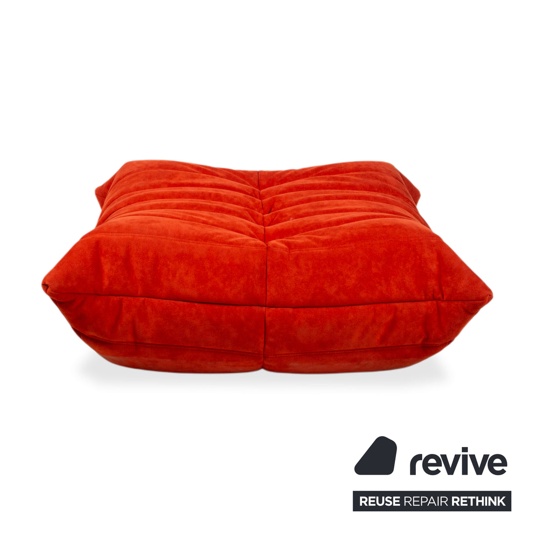 Ligne Roset Togo Stoff Hocker Rot