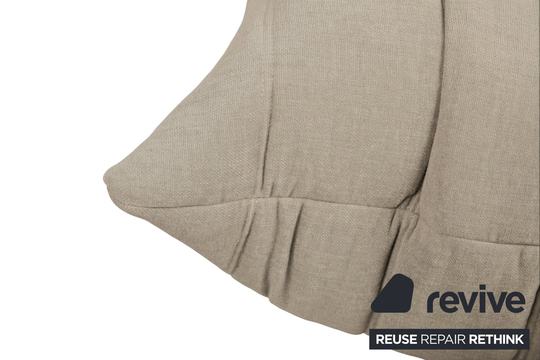 Ligne Roset Togo Stoff Hocker Sandbeige