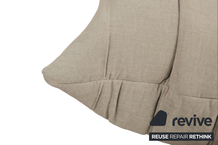Ligne Roset Togo Stoff Hocker Sandbeige