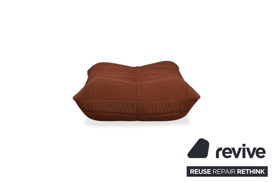Ligne Roset Togo Stoff Hocker Terrakotta