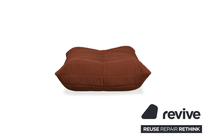 Ligne Roset Togo Stoff Hocker Terrakotta