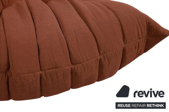 Ligne Roset Togo Stoff Hocker Terrakotta