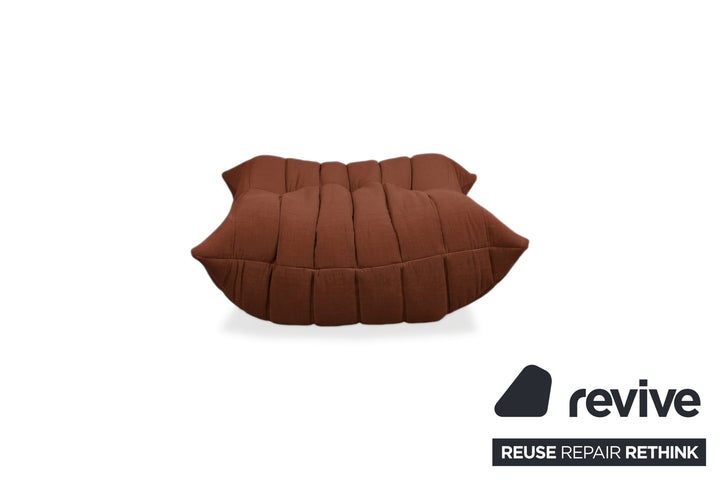 Ligne Roset Togo Stoff Hocker Terrakotta