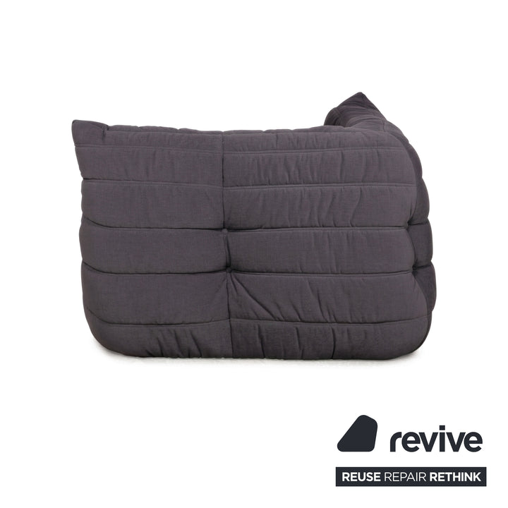 Ligne Roset Togo Stoff Sessel Ecke Anthrazit Neubezug MALOU 185