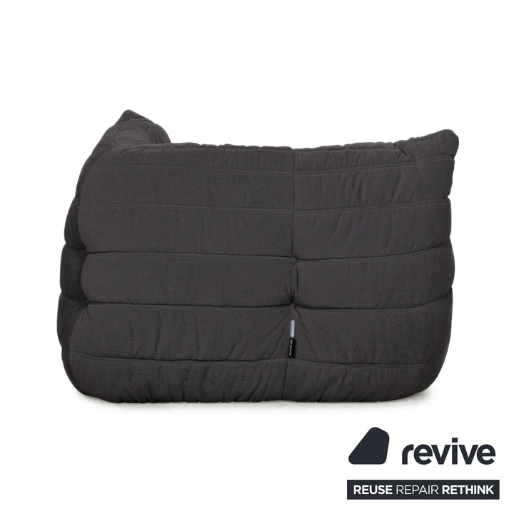 Ligne Roset Togo Stoff Sessel Ecke Anthrazit Neubezug MALOU 185
