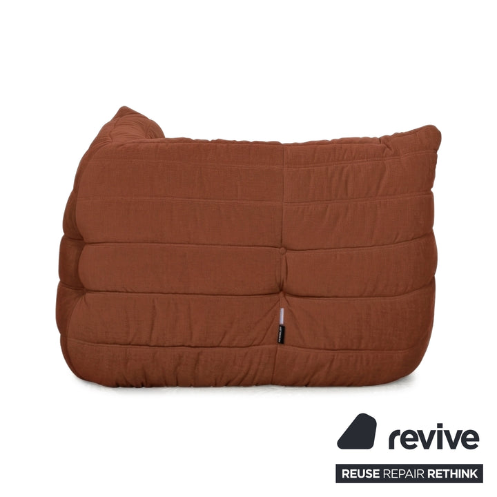 Ligne Roset Togo Stoff Sessel Ecke Orange Neubezug MALOU 134
