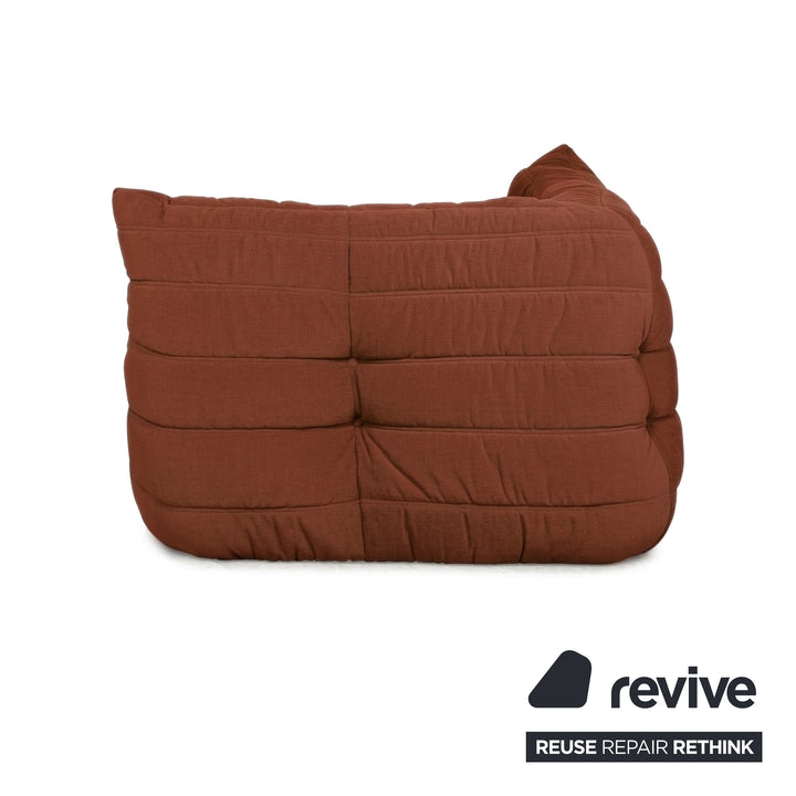 Ligne Roset Togo Stoff Sessel Ecke Orange Neubezug MALOU 134
