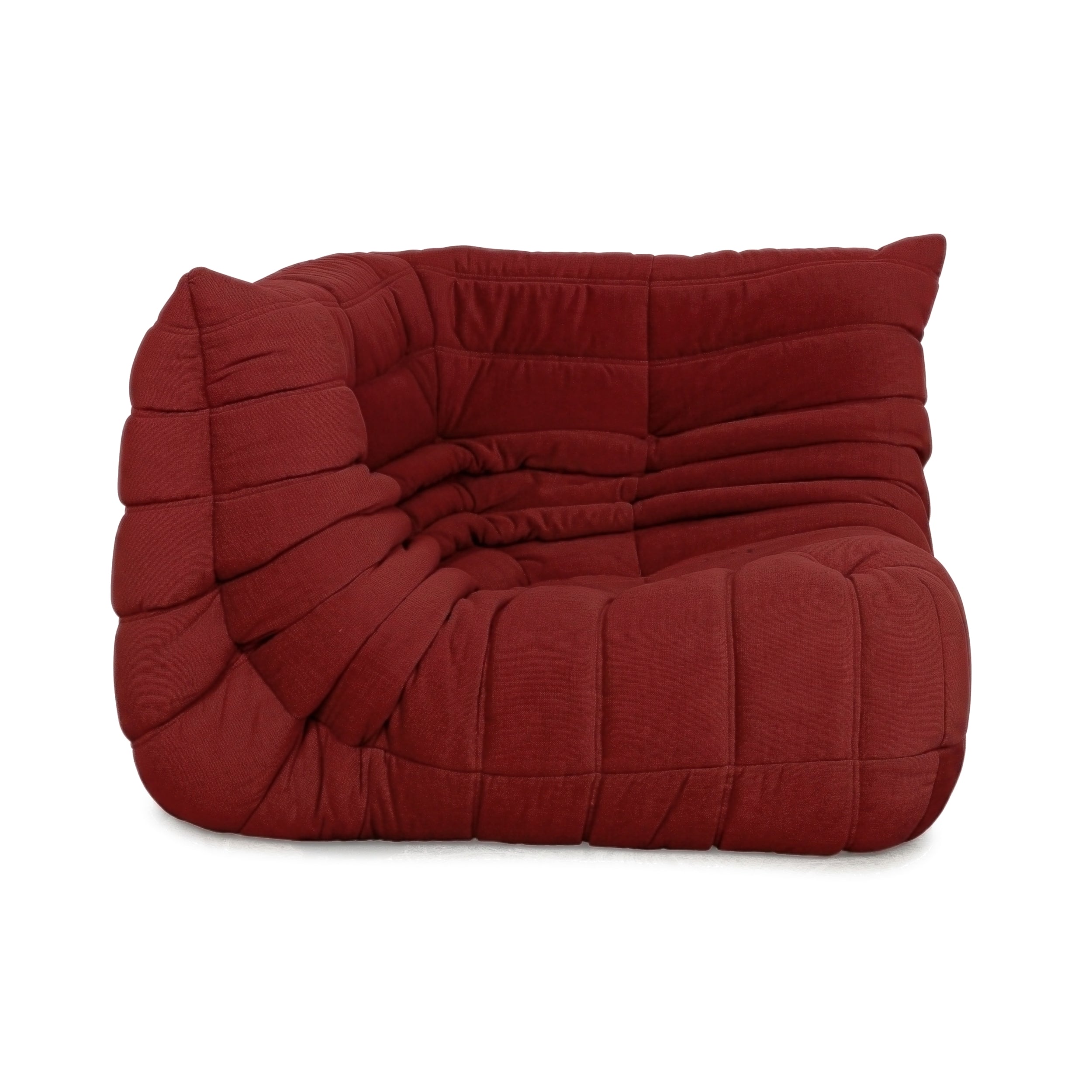 Ligne Roset Togo Eckelement Stoff Rot Neubezug