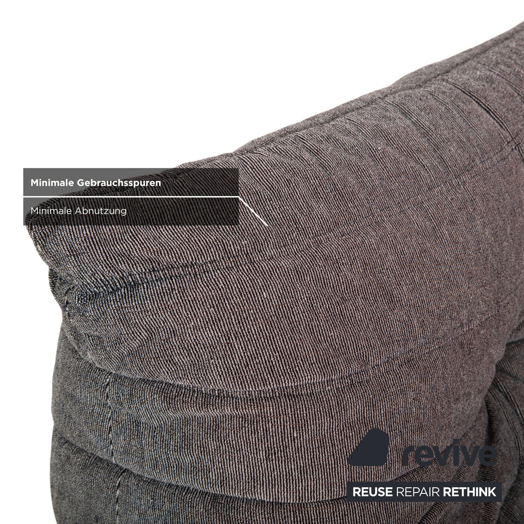 Ligne Roset Togo Stoff Sessel Grau