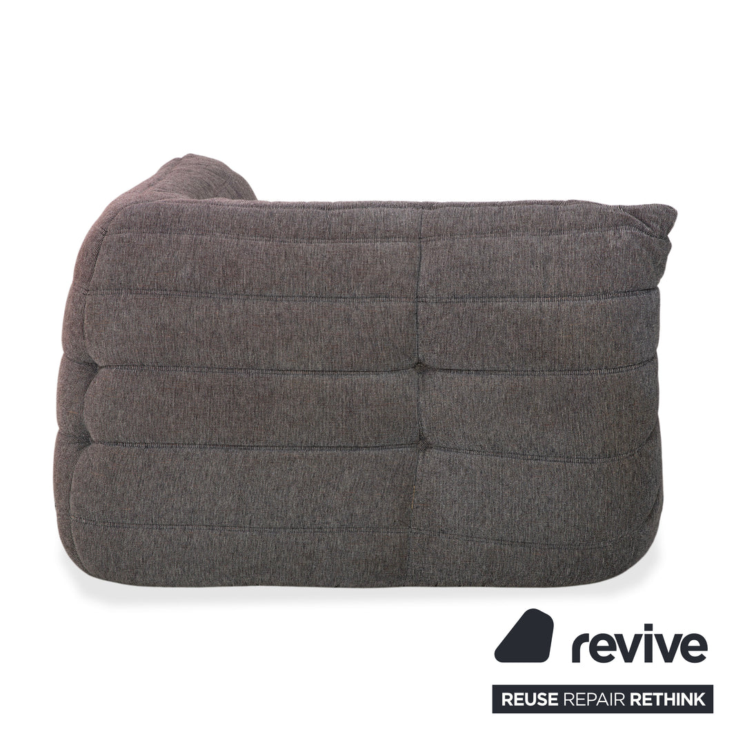 Ligne Roset Togo fabric armchair grey
