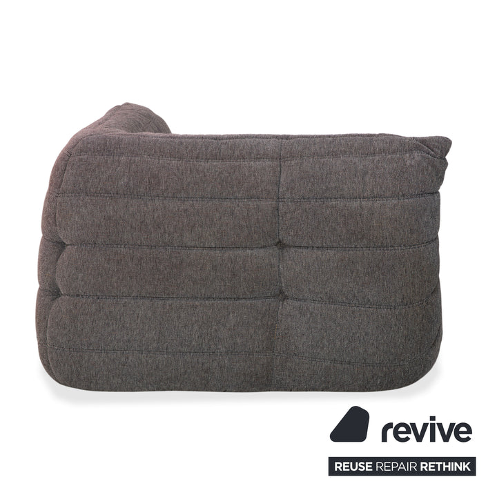 Ligne Roset Togo fabric armchair grey