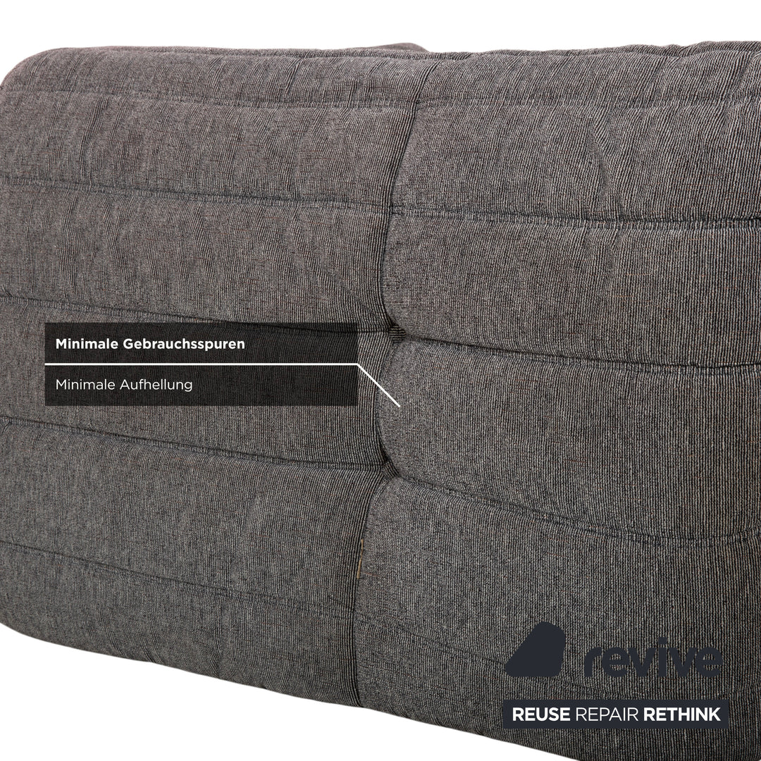 Ligne Roset Togo fabric armchair grey
