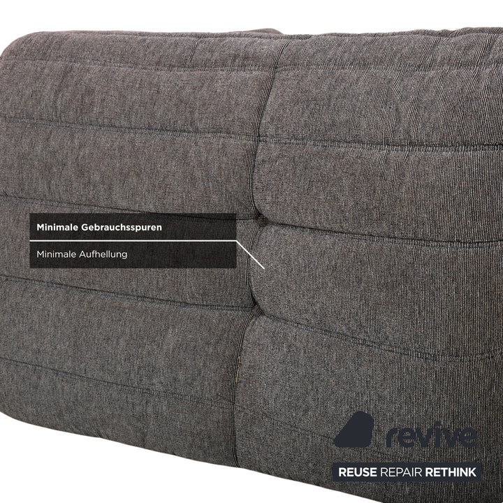 Ligne Roset Togo Stoff Sessel Grau