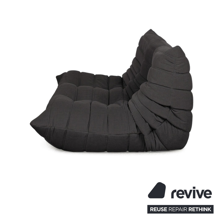 Ligne Roset Togo Stoff Zweisitzer Anthrazit Neubezug