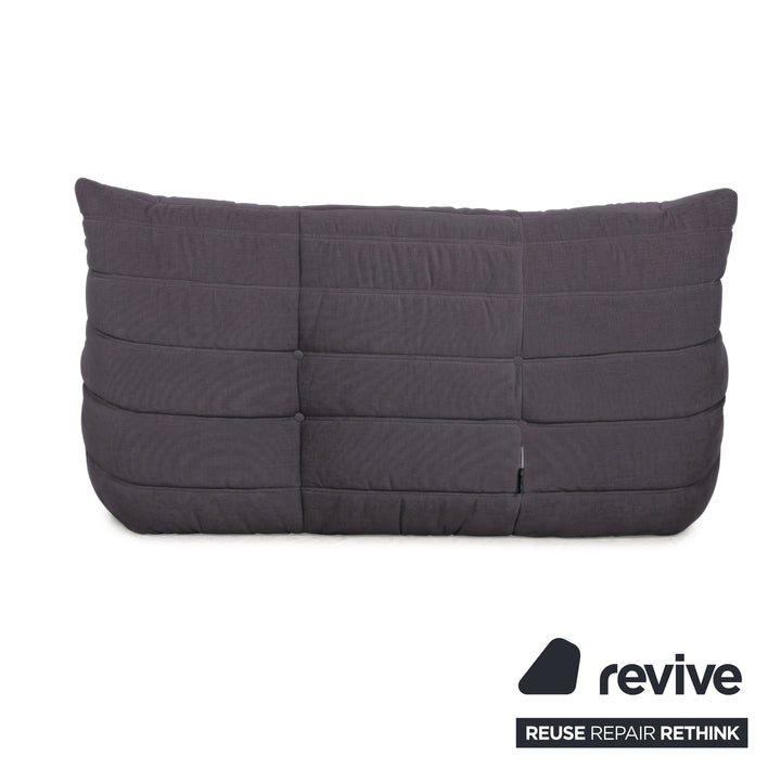 Ligne Roset Togo Stoff Zweisitzer Anthrazit Neubezug