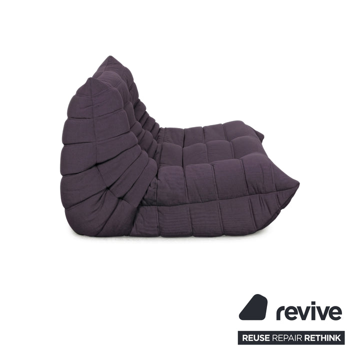 Ligne Roset Togo Stoff Zweisitzer Anthrazit Neubezug