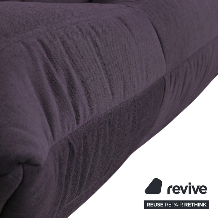 Ligne Roset Togo Stoff Zweisitzer Anthrazit Neubezug
