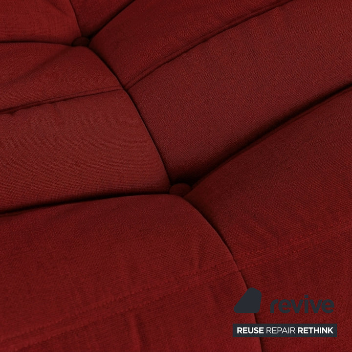 Ligne Roset Togo Stoff Zweisitzer Bordeaux Neubezug