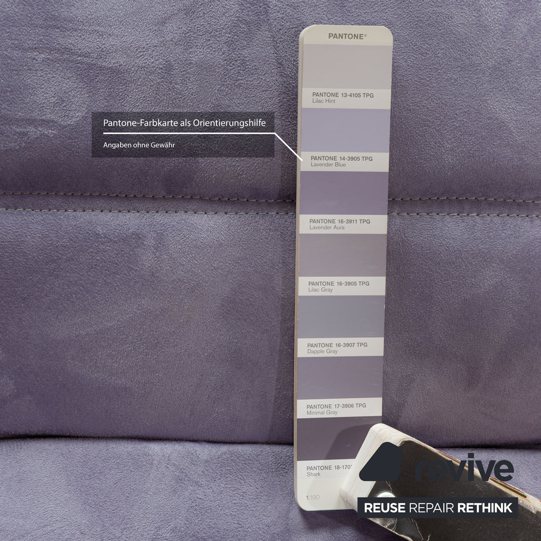 Ligne Roset Togo Stoff Zweisitzer Grau Denver 391 Sofa Couch
