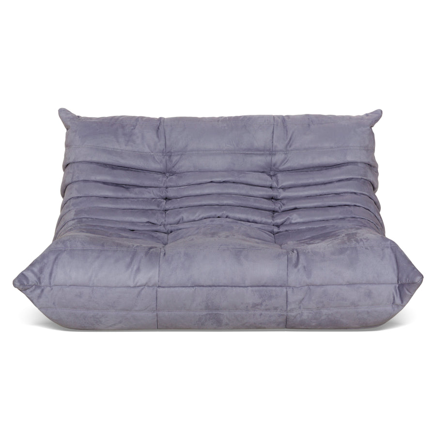 Canapé deux places en tissu Togo gris Denver 391 Ligne Roset