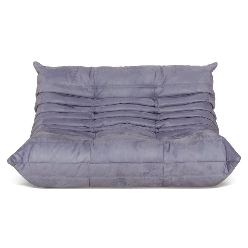 Canapé deux places en tissu Togo gris Denver 391 Ligne Roset