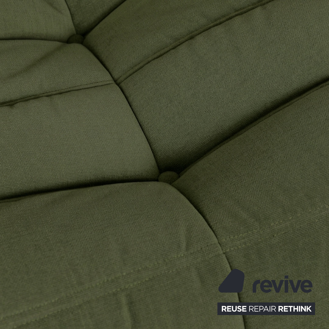 Ligne Roset Togo Stoff Zweisitzer Petrol Neubezug