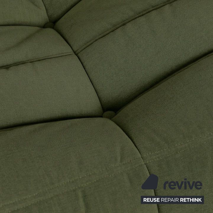 Ligne Roset Togo Stoff Zweisitzer Petrol Neubezug
