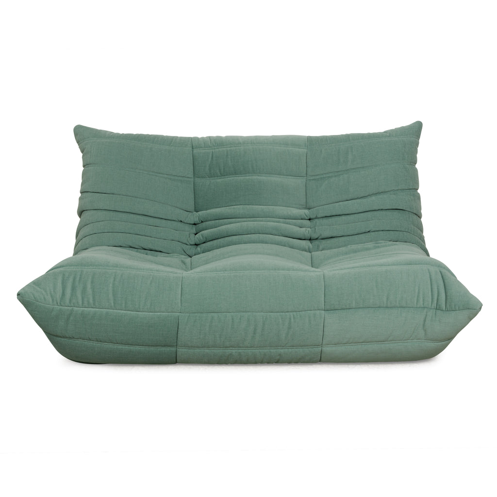 Ligne Roset Zweisitzer Togo Grün Stoff - 2. Hand - Revive.de