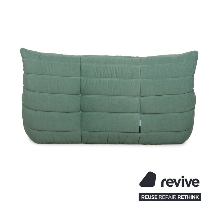 Ligne Roset Togo Stoff Zweisitzer Grün Neubezug
