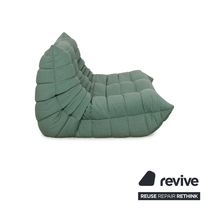 Ligne Roset Togo Stoff Zweisitzer Grün Neubezug