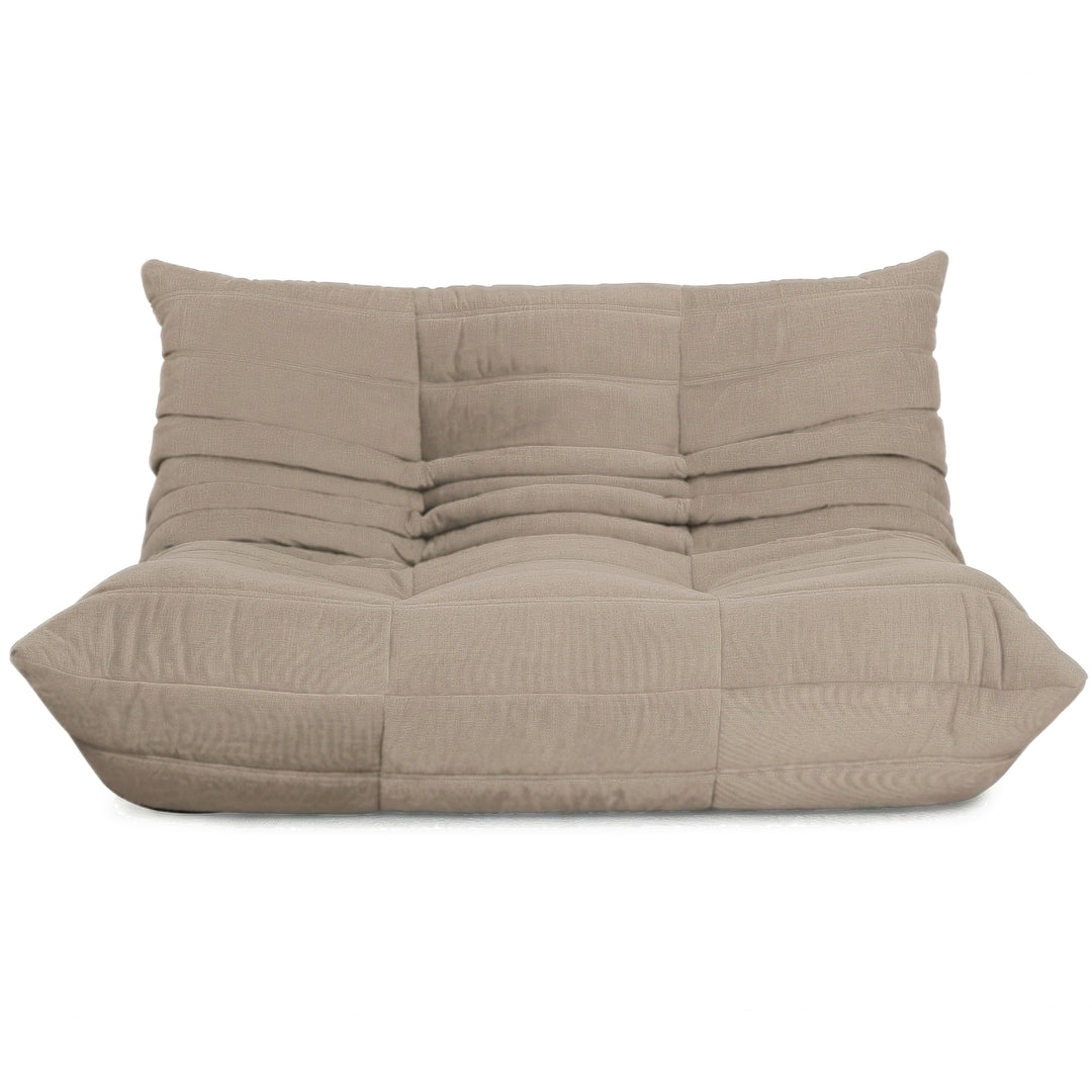 Ligne Roset Togo Stoff Zweisitzer Neubezug Taupe