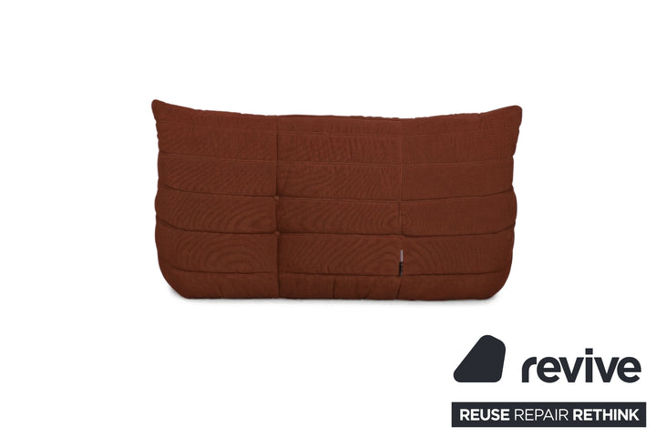 Ligne Roset Togo Stoff Zweisitzer Neubezug Terrakotta