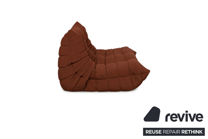 Ligne Roset Togo Stoff Zweisitzer Neubezug Terrakotta