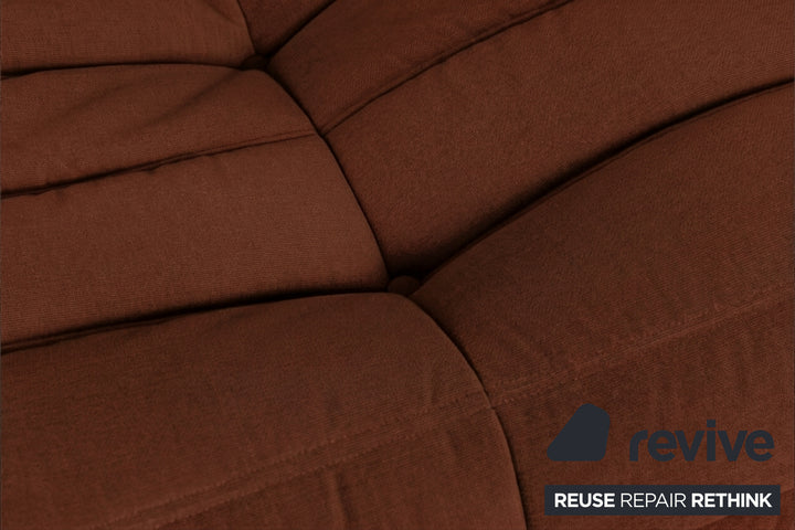 Ligne Roset Togo Stoff Zweisitzer Neubezug Terrakotta