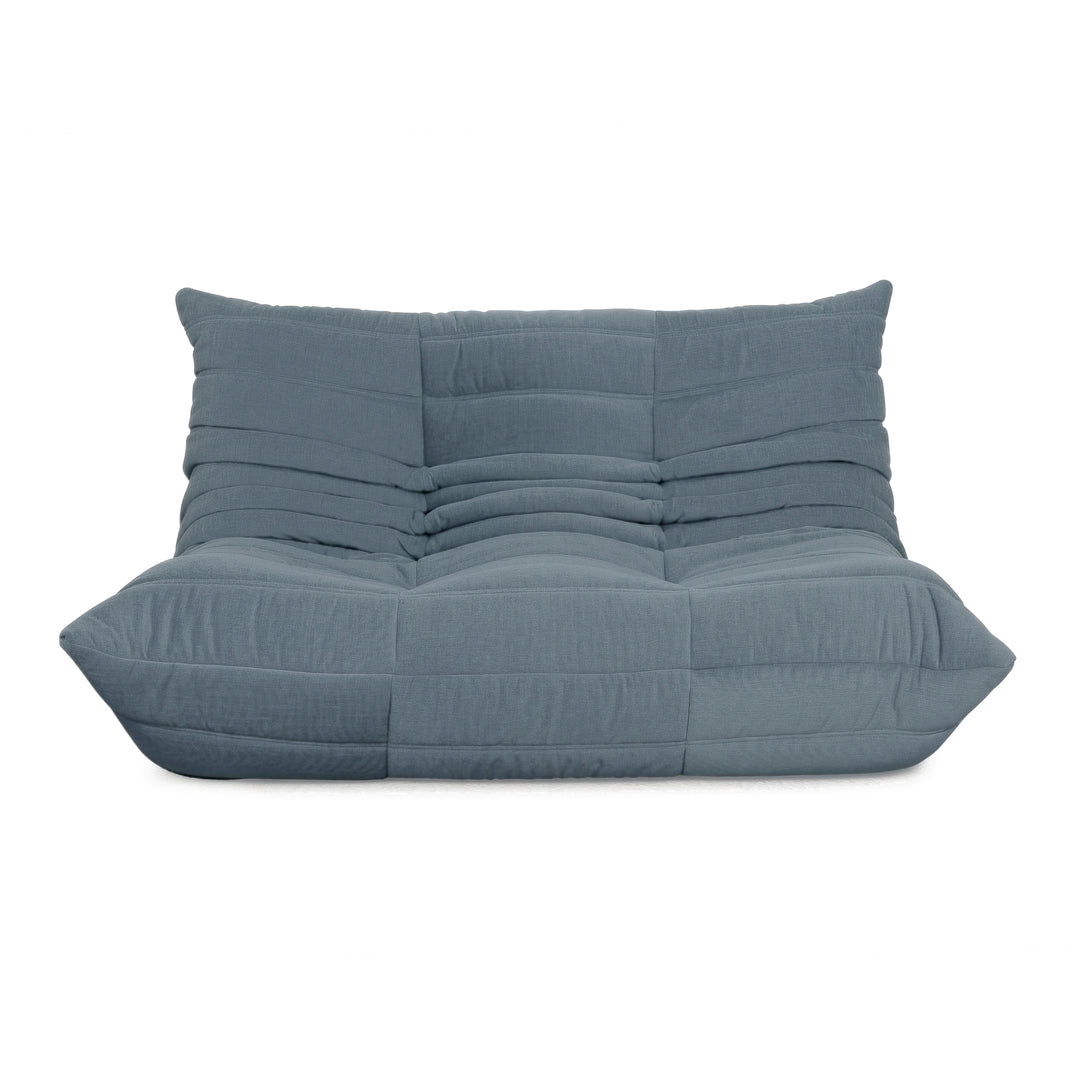 Ligne Roset Togo Stoff Zweisitzer Salbeigrün Neubezug