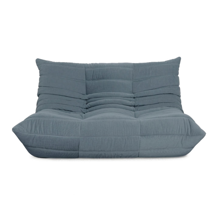Ligne Roset Togo Stoff Zweisitzer Salbeigrün Neubezug