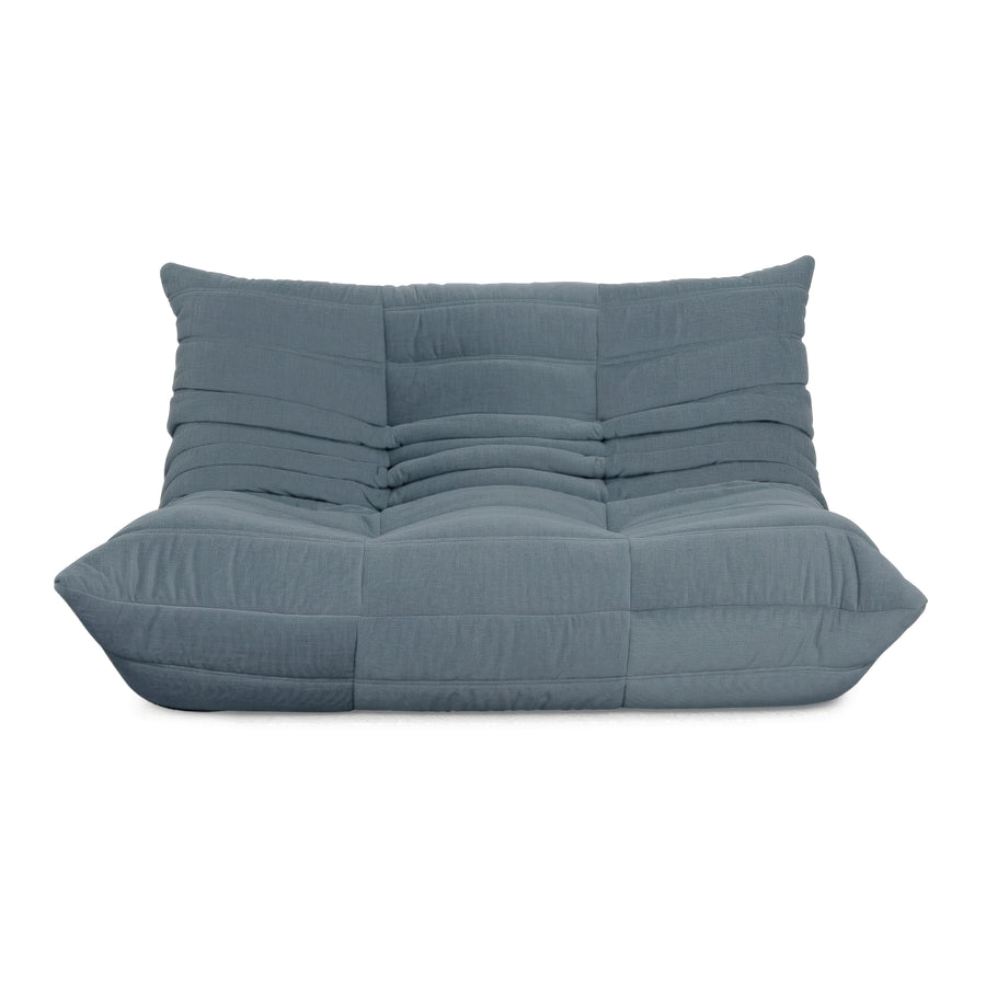 Ligne Roset Togo Stoff Zweisitzer Salbeigrün Neubezug