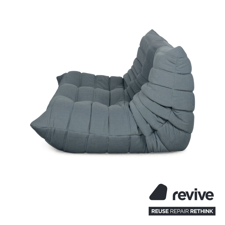 Ligne Roset Togo Stoff Zweisitzer Salbeigrün Neubezug