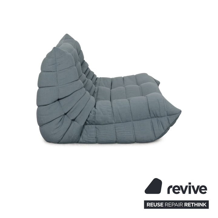 Ligne Roset Togo Stoff Zweisitzer Salbeigrün Neubezug