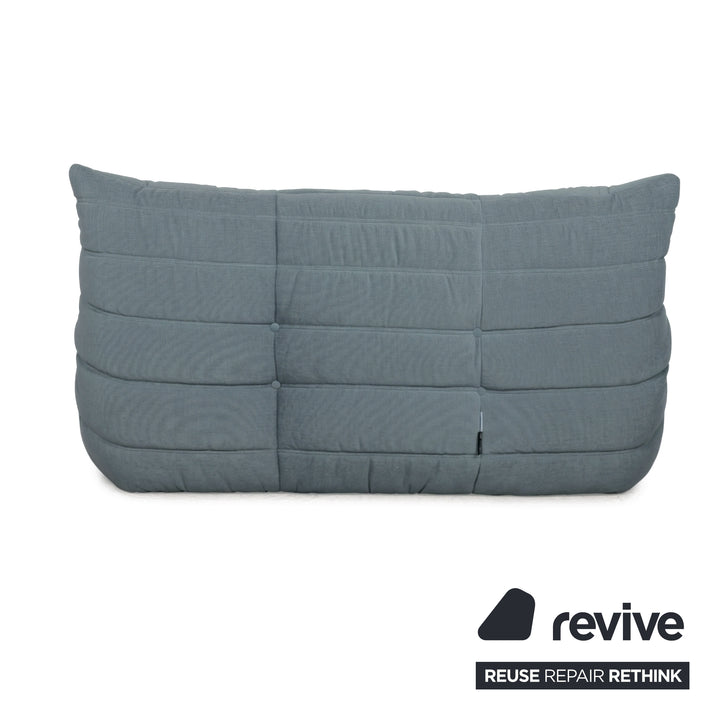 Ligne Roset Togo Stoff Zweisitzer Salbeigrün Neubezug