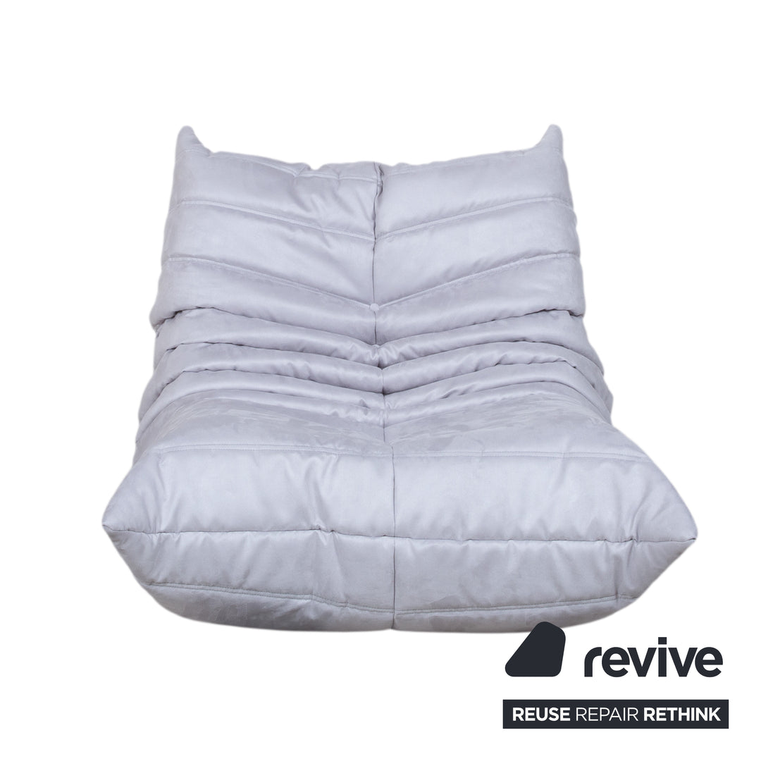 Ligne Roset Togo veganes Leder Sessel Creme